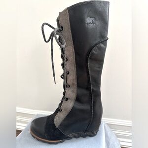 Sorel Cate The Great Lace up Wedge Boot